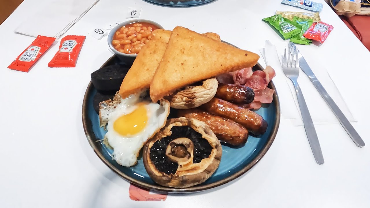 Ultimate English Breakfast at Morrisons Supermarket in UK