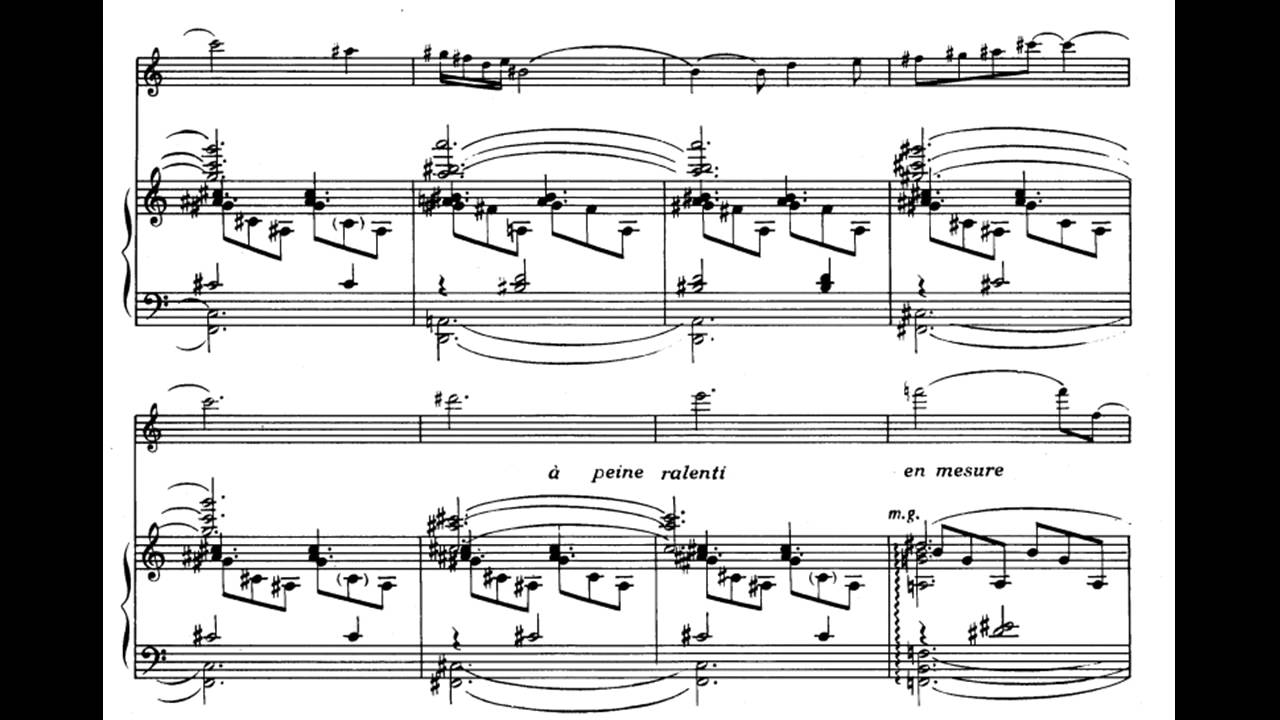 Ravel: Sonata for violin and piano 