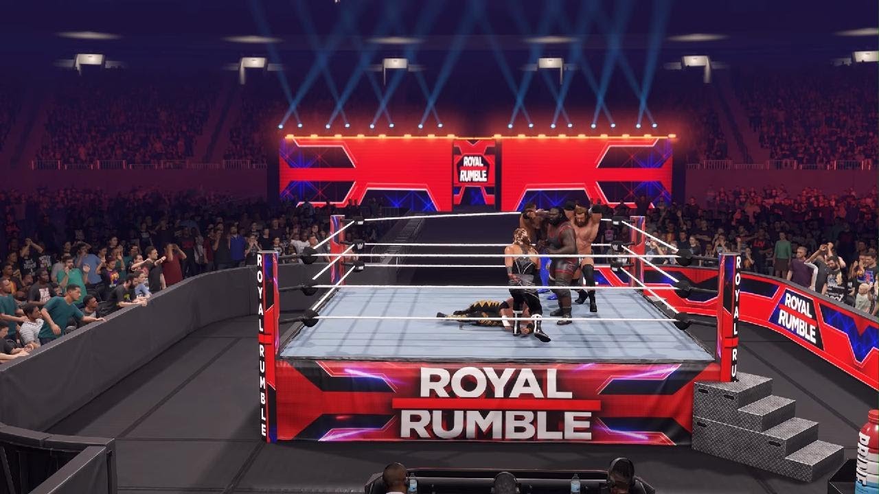 WWE 2K25 30 man rumble