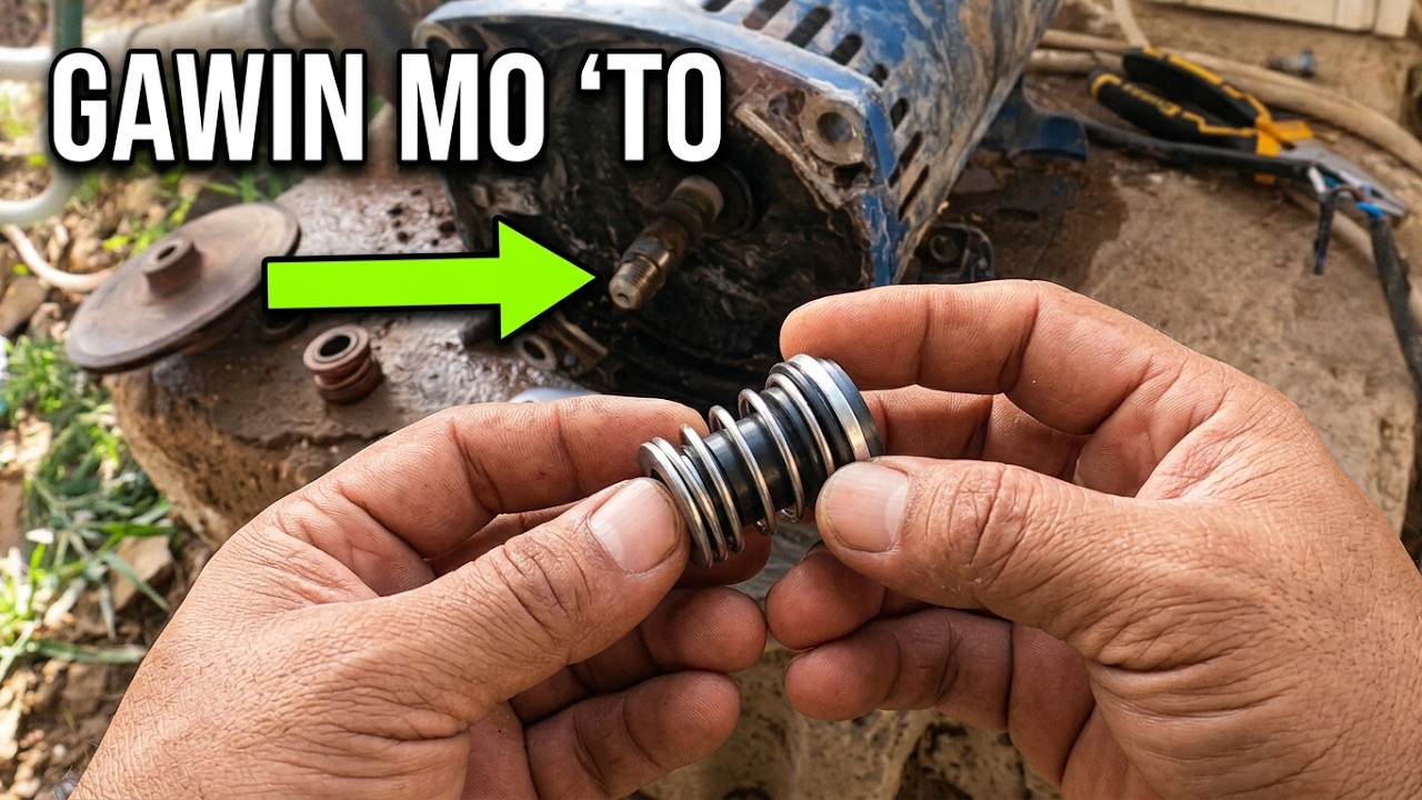 PAANO AYUSIN ANG LEAK NG WATER PUMP