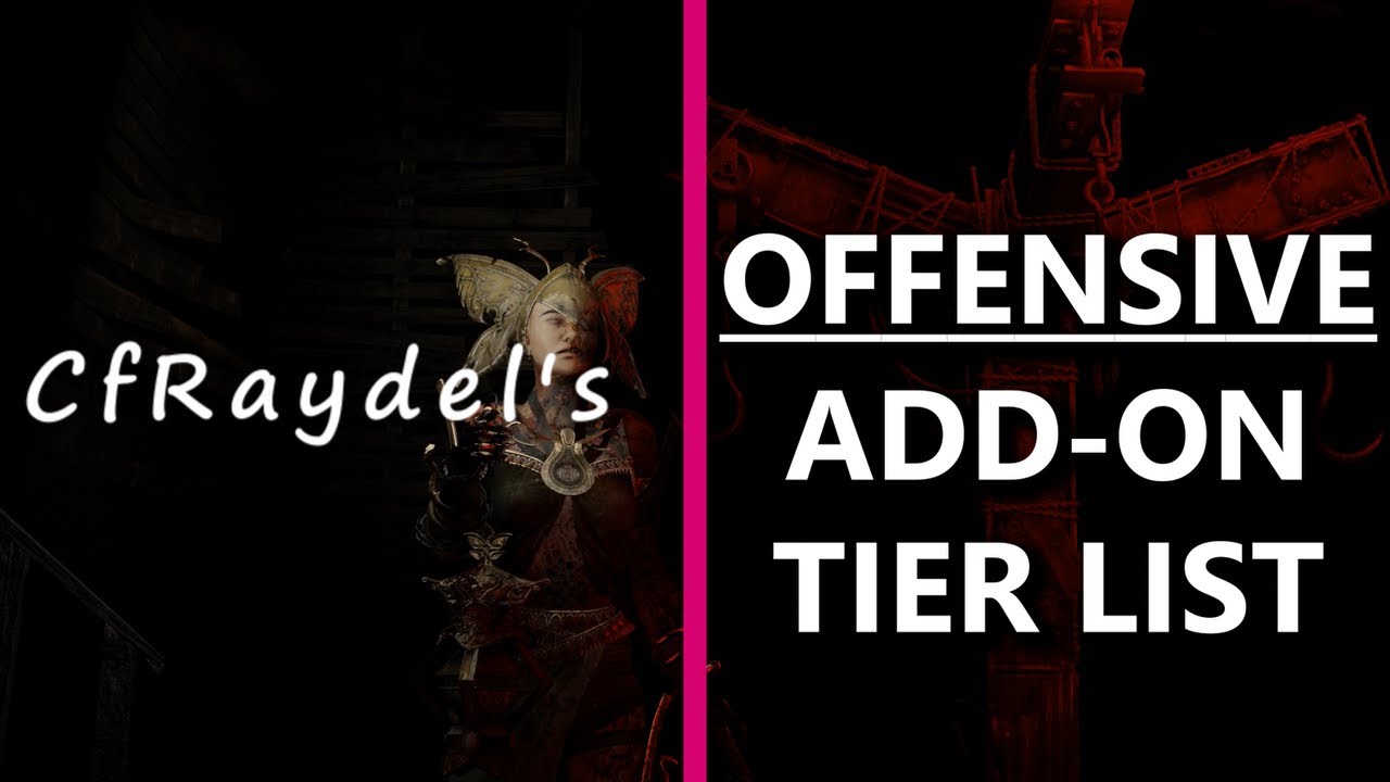 Plague Main's Offensive-Playstyle Add-on Tier List | Dead By Daylight