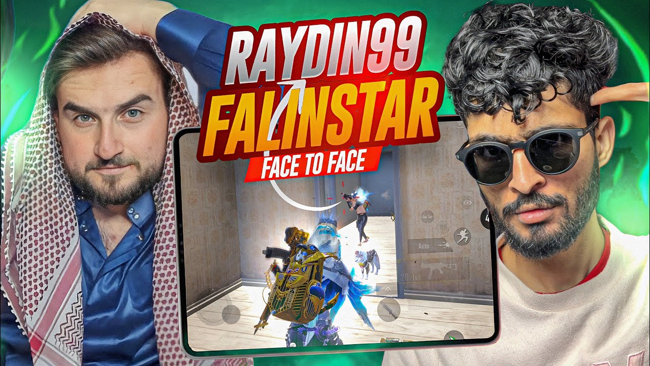 Raydin رايدن vs FalinStar Face to Face Fight🔥 | PUBG MOBILE 