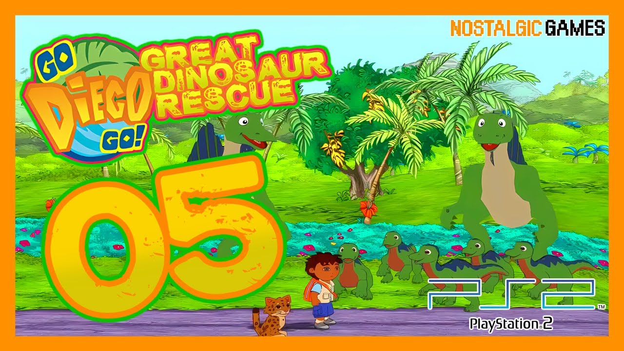 Go, Diego, Go!: Great Dinosaur Rescue #05 | PS2 | No Commentary |
