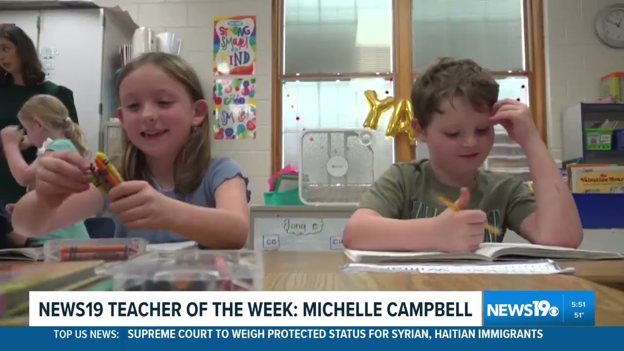 Ballentine Named WLTX Teacher of the Week