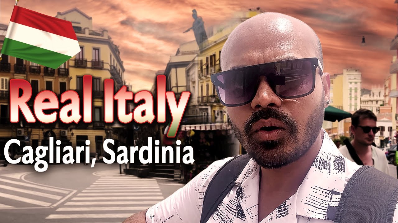 Small Town in Italy: Cagliari, Sardinia, Real Italy Travel Vlog