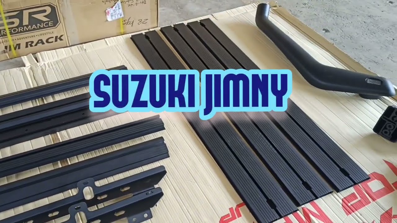 WATCH AND LEARN HOW TO INSTALL SR PERFORMANCE SLIM RACK ON SUZUKI JIMNY