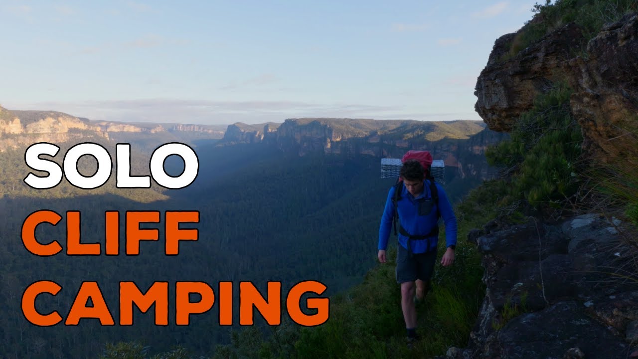 Solo Clifftop Cave Camping in the Blue Mountains, Australia