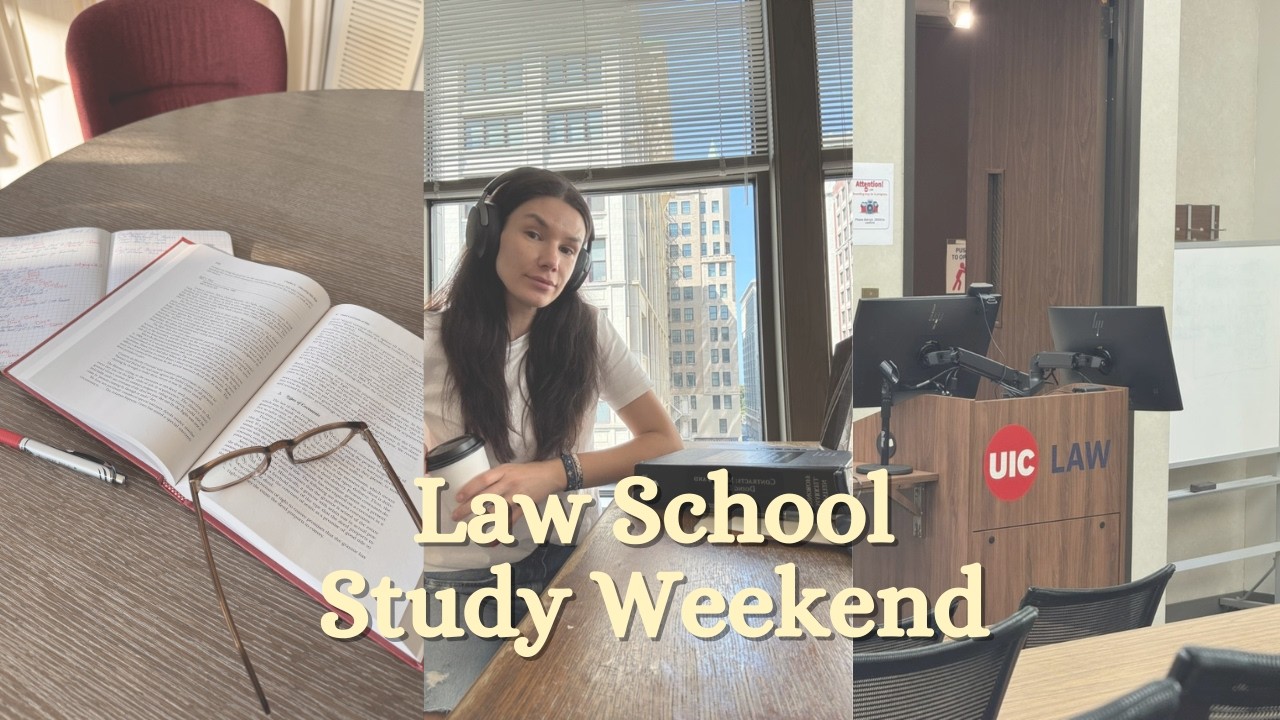 A Realistic Law School Study Weekend