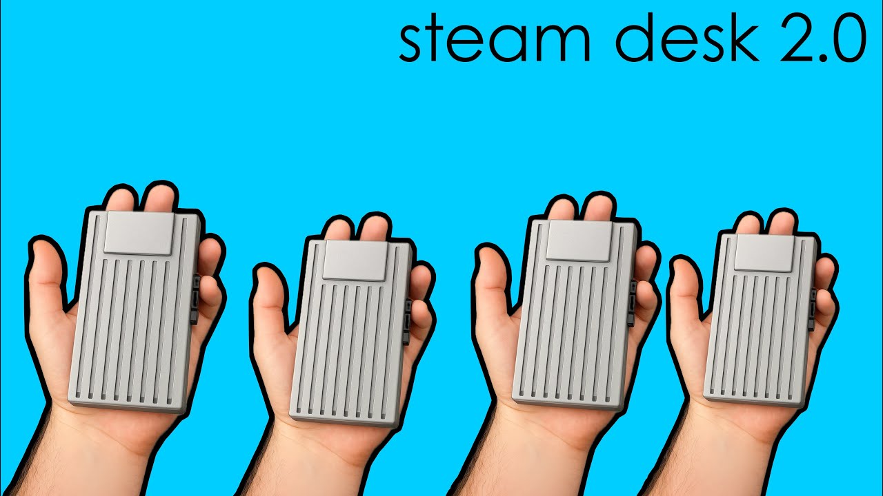 Я собрал Steam Desk 2.0 &mdash; миниатюрный игровой ПК &laquo;Steam Machine&raquo;.