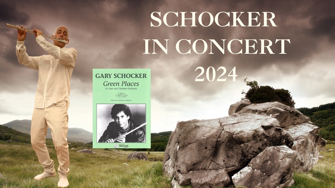 SCHOCKER Plays Schocker (2024 in Concert) - GREEN PLACES #flute #schocker #music