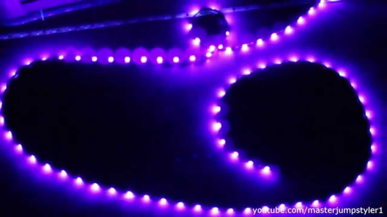 Livarno LUX 5m UV-LED Band // Unboxing und Test // UV-LED vs UV-Röhre