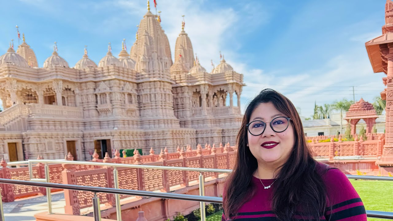 Los Angeles থেকে বিখ্য্যাত স্বামী নারায়ণ মন্দির দর্শন করে দুর্দান্ত ভোগ খেয়ে রওনা দিলাম বাড়ির পথে