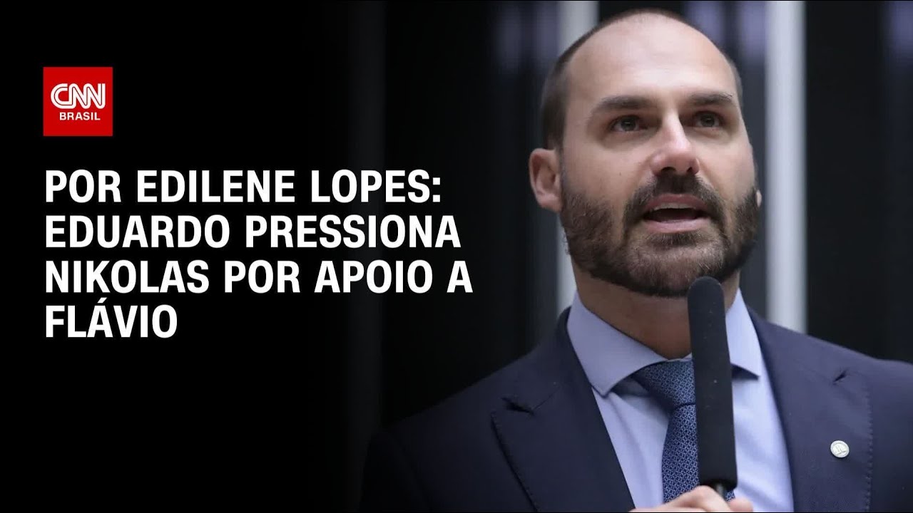 Análise: Eduardo pressiona Nikolas por apoio a Flávio | HORA H
