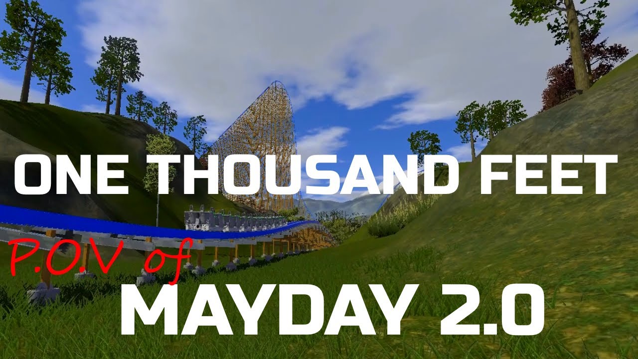 MAYDAY 2.0 1000ft Tall Roller Coaster