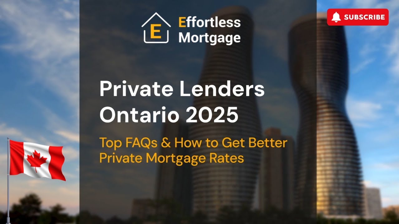 Private Lenders Ontario FAQs  - Private Mortgage Rates