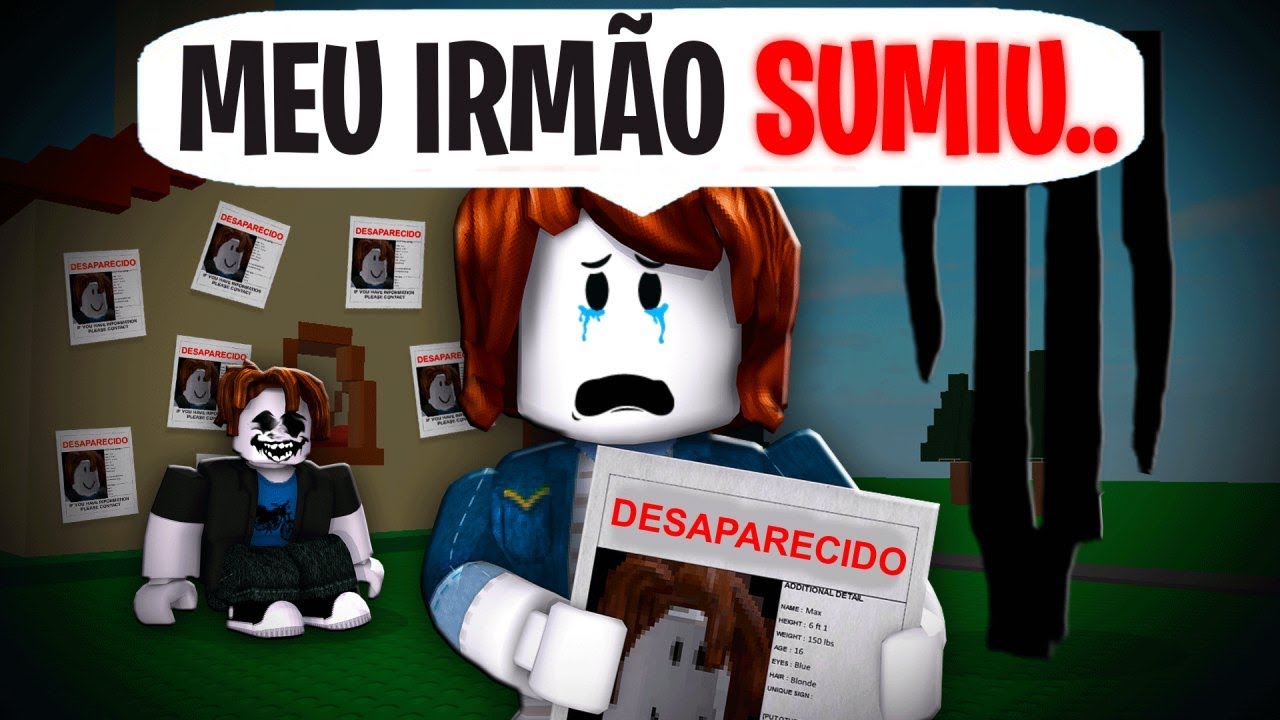 O GAROTO que DESAPARECEU no ROBLOX..