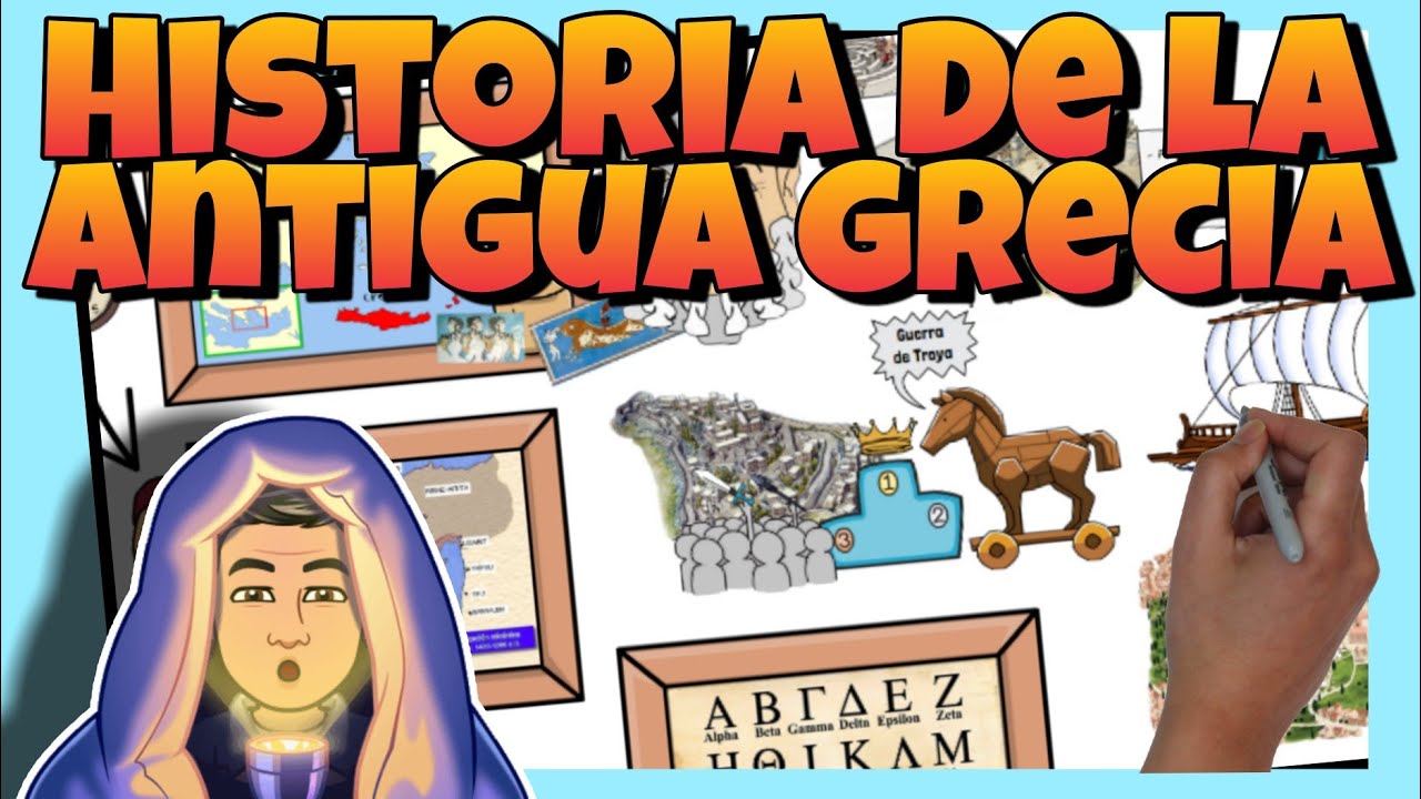 ⚔ La HISTORIA de la ANTIGUA GRECIA | Resumen en 5 minutos