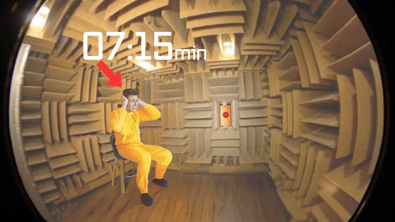 Pasó 4 horas en el cuarto más silencioso del mundo. Esto le paso a su cerebro.