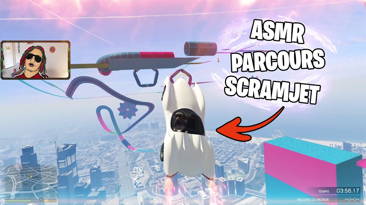 ASMR : Parcours en Scramjet sur GTA 5 😴
