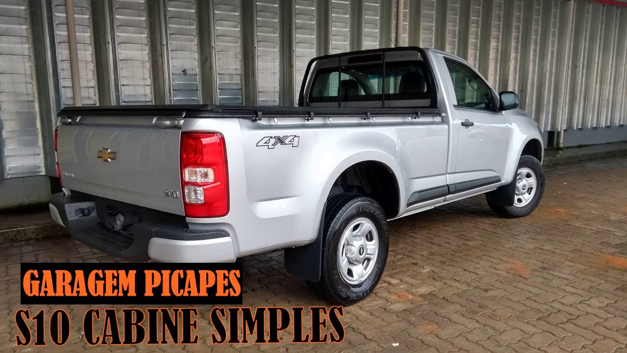 Garagem Picapes: S10 cabine simples