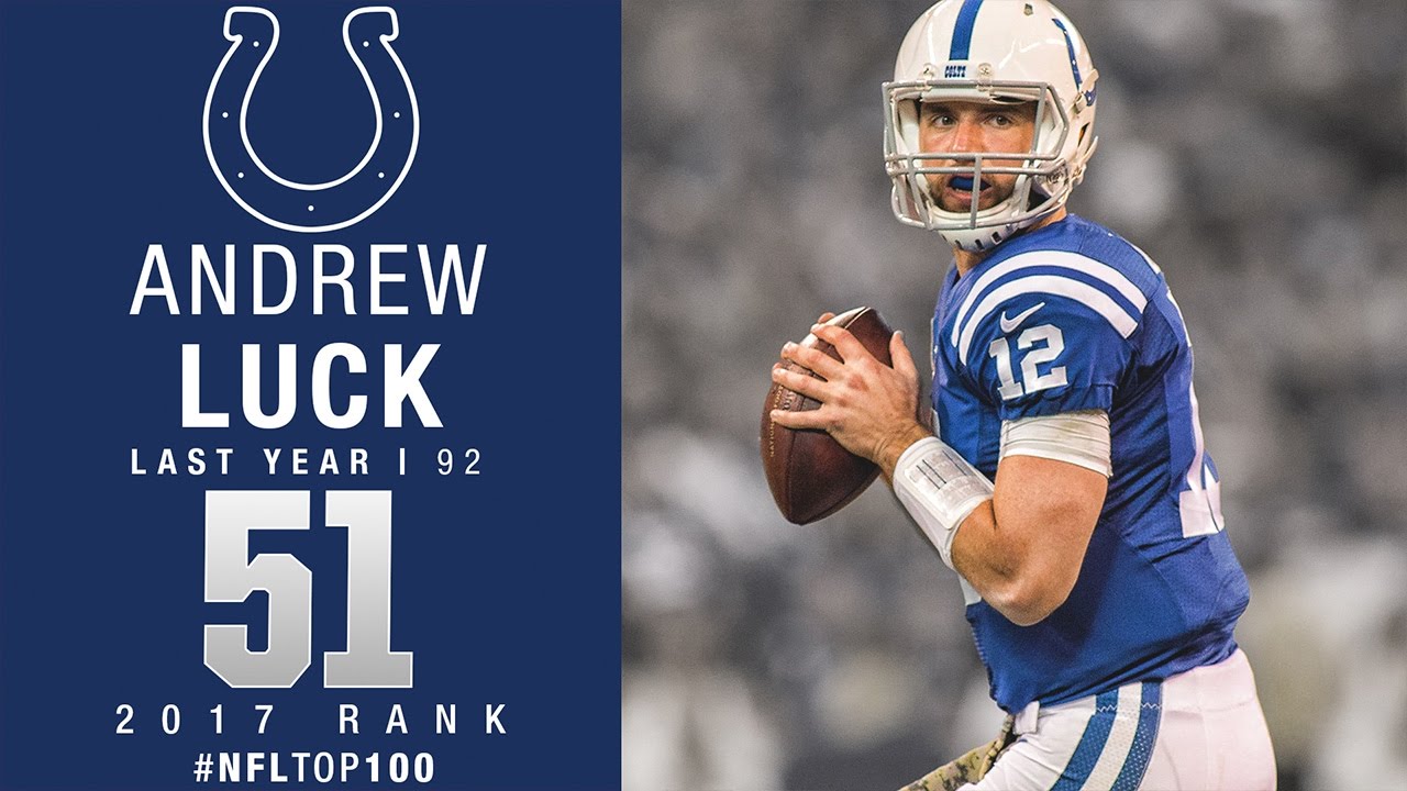 #51: Andrew Luck (QB, Colts) | Top 100 Players of 2017 | NFL