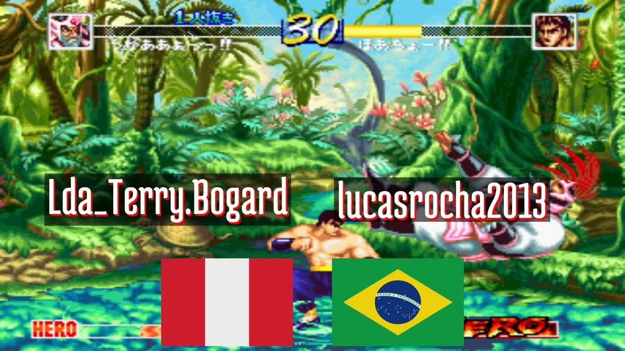 FT5 @whp: Lda_Terry.Bogard (PE) vs lucasrocha2013 (BR) [World Heroes Perfect Fightcade] Jun 12