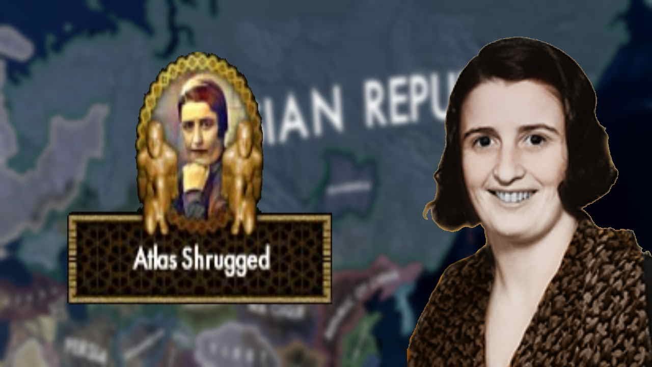 Hearts Of Iron 4: Red Flood Mod - Russian Republic - Ayn Rand And Objectivism Go To War