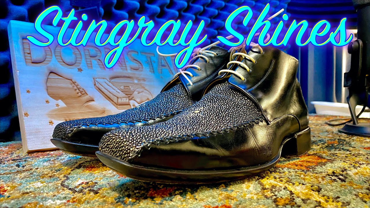 Pure ASMR Nectar | Mezlan Stingray Boots | 150K Subscribers Special Video | Finest ASMR Shoe Shine