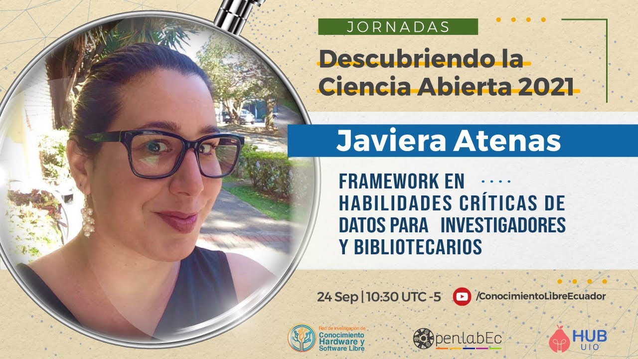 Framework en habilidades criticas de datos para investigadores y bibliotecarios