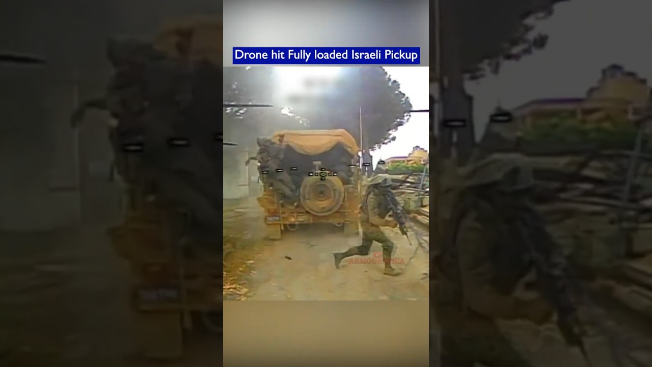 Wire-Guided Drone Strikes Israeli Army Humvee in Southern Lebanon