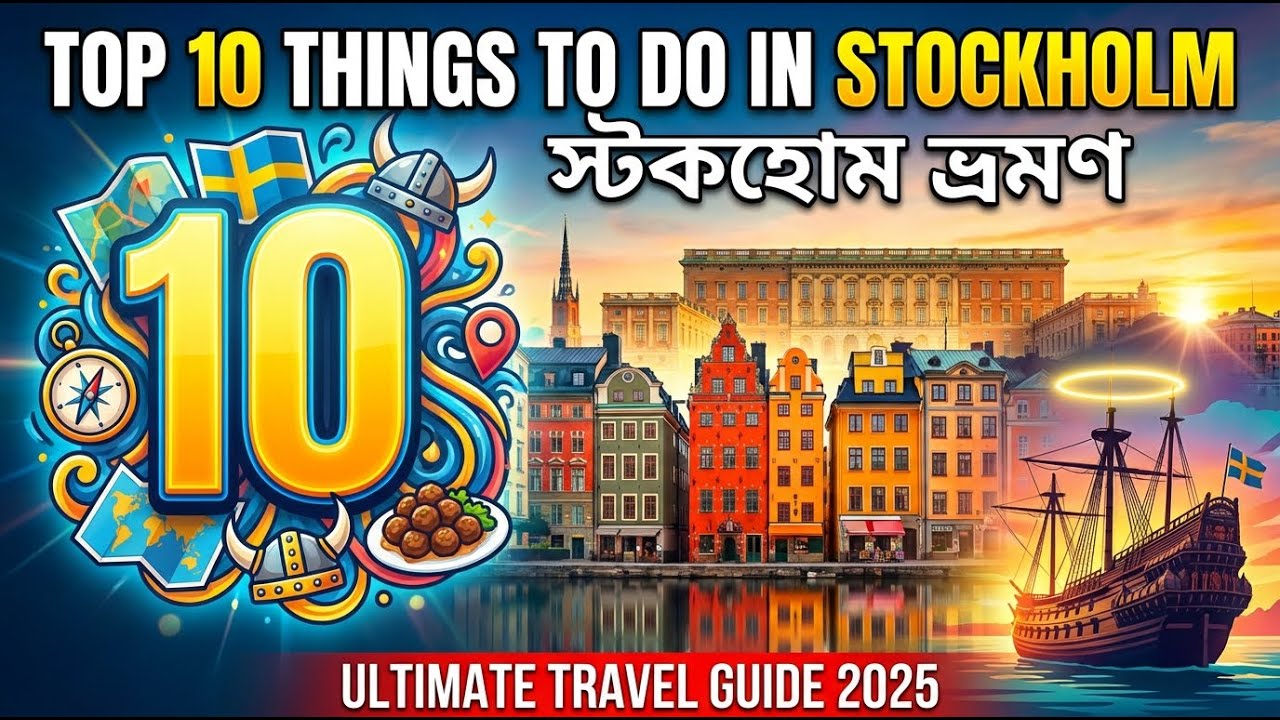 Top 10 Things to Do in Stockholm | FinlandDays  |স্টকহোম ভ্রমণ |
