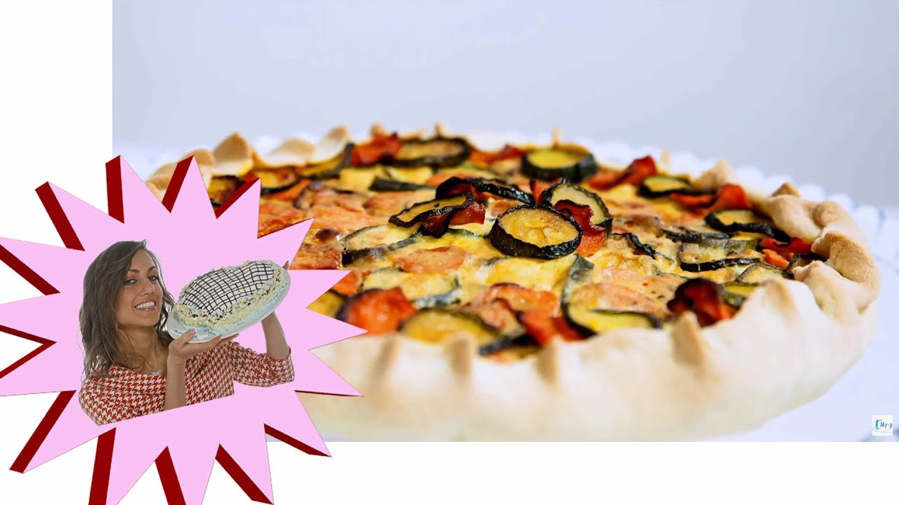 Torta Salata LIGHT - Con Zucchine e Carote, Senza Uova e Burro