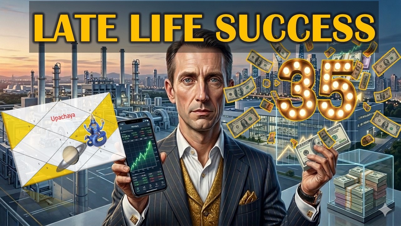 Late Life SUCCESS After 35 YEARS #astrology #astro #horoscope #success #rich #money #jyotish #career