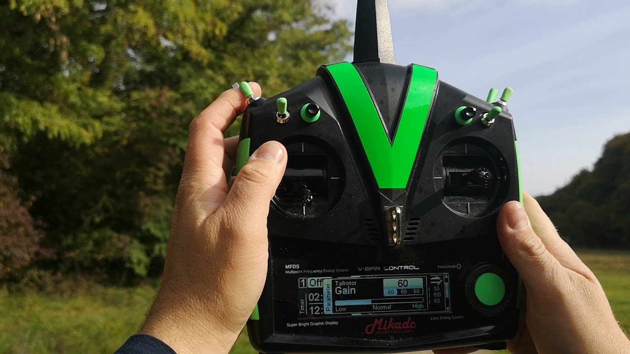 réglage vbar neo en vol