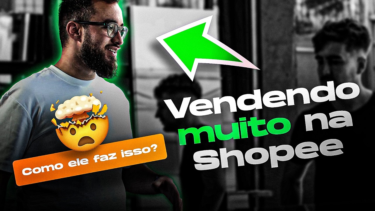 Ele vende R$1.400.000,00 por mês! Como vender na Shopee?