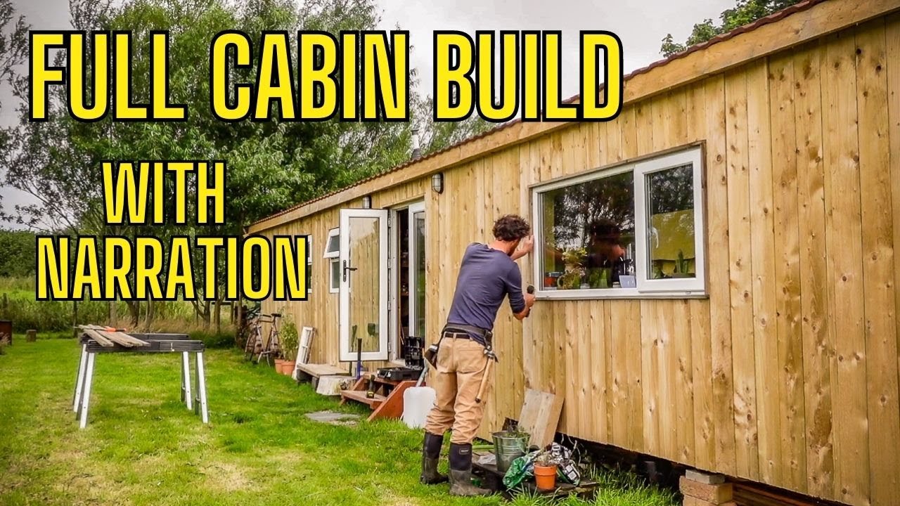 Static Caravan to Cabin: Off Grid in the UK with Narration (FULL VERSION)
