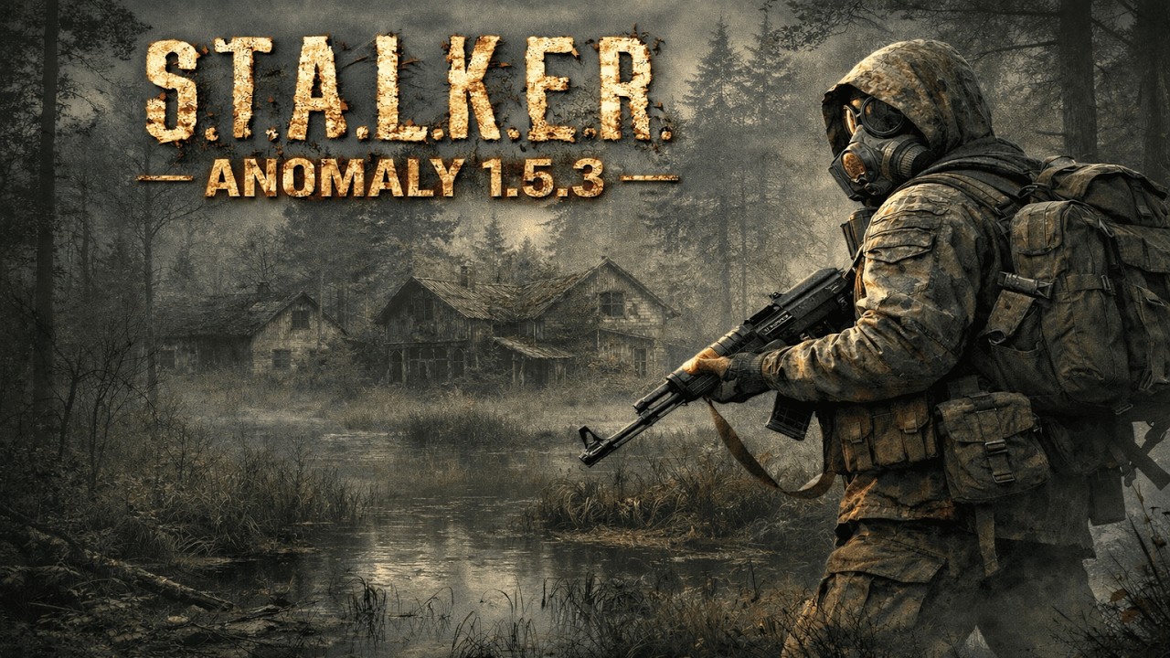 S.T.A.L.K.E.R. ANOMALY 1.5.3 — Приключение Бывалого в Зоне
