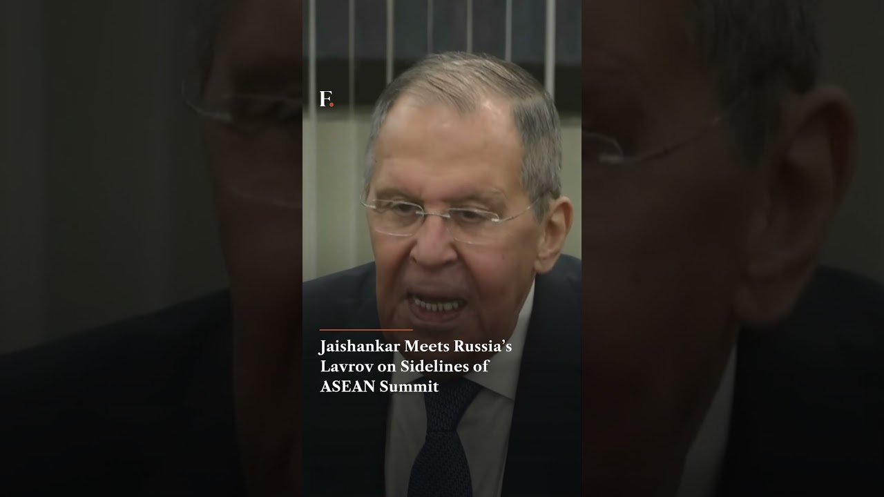 Jaishankar Meets Russia&rsquo;s Lavrov on Sidelines of ASEAN Summit