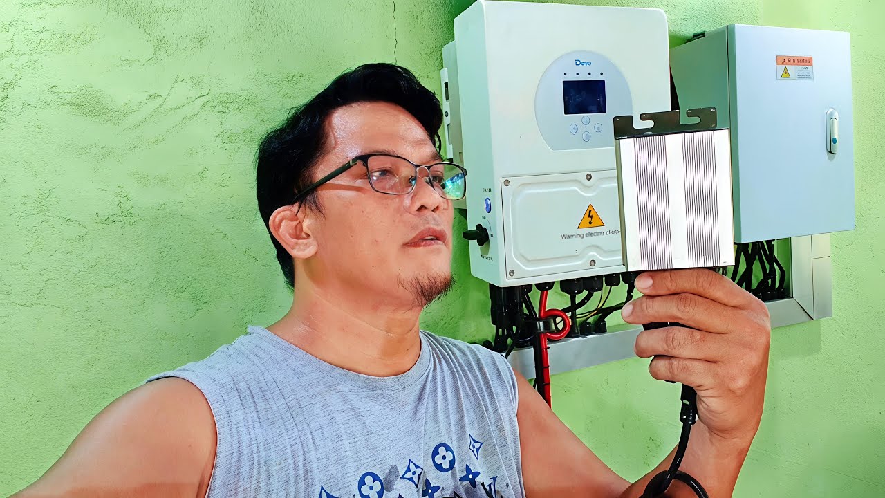 SAVE ELECTRICITY gamit ang MICROINVERTER or GRID TIE INVERTER