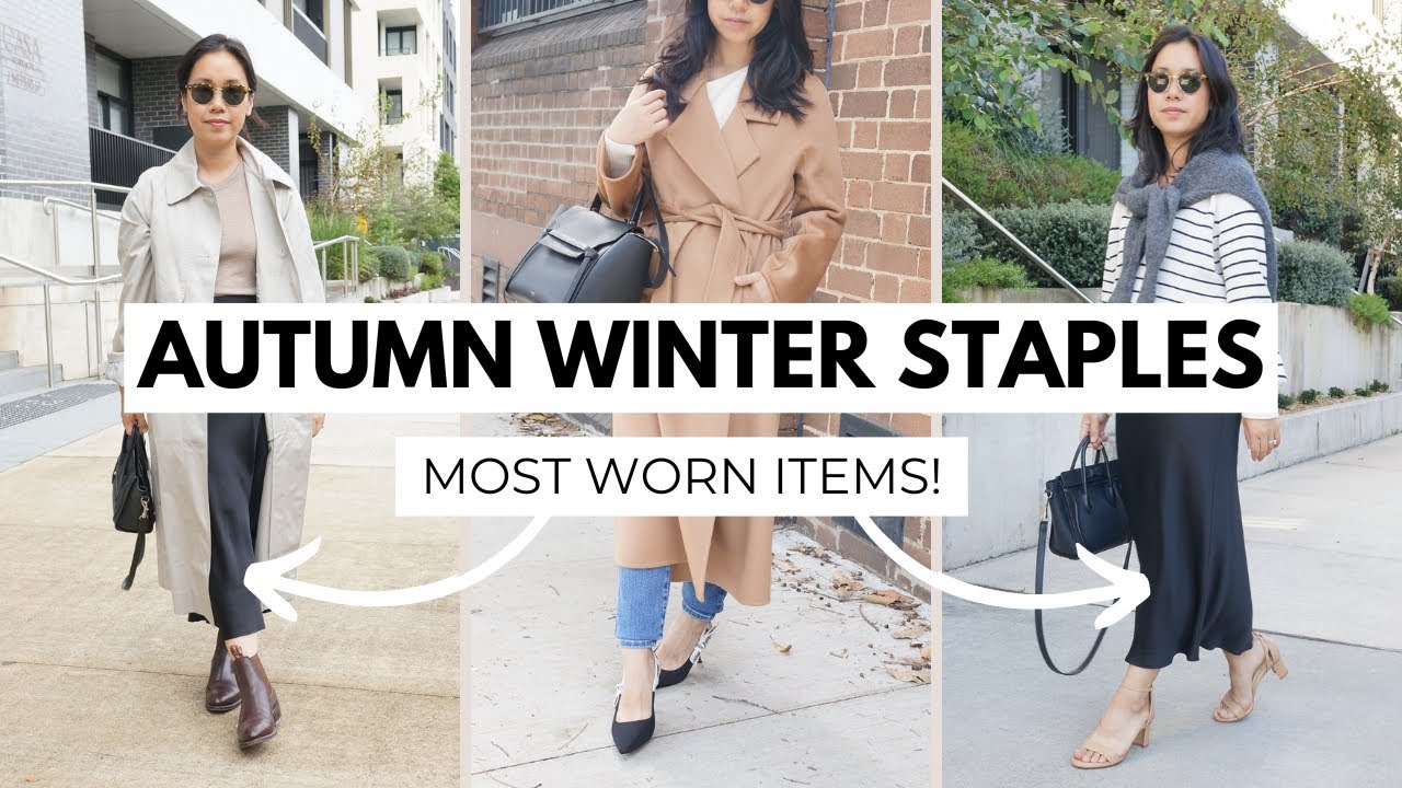 AUTUMN WINTER STAPLES | Most Worn Wardrobe Items from the Cold Season | Minimal & Classic Outfits