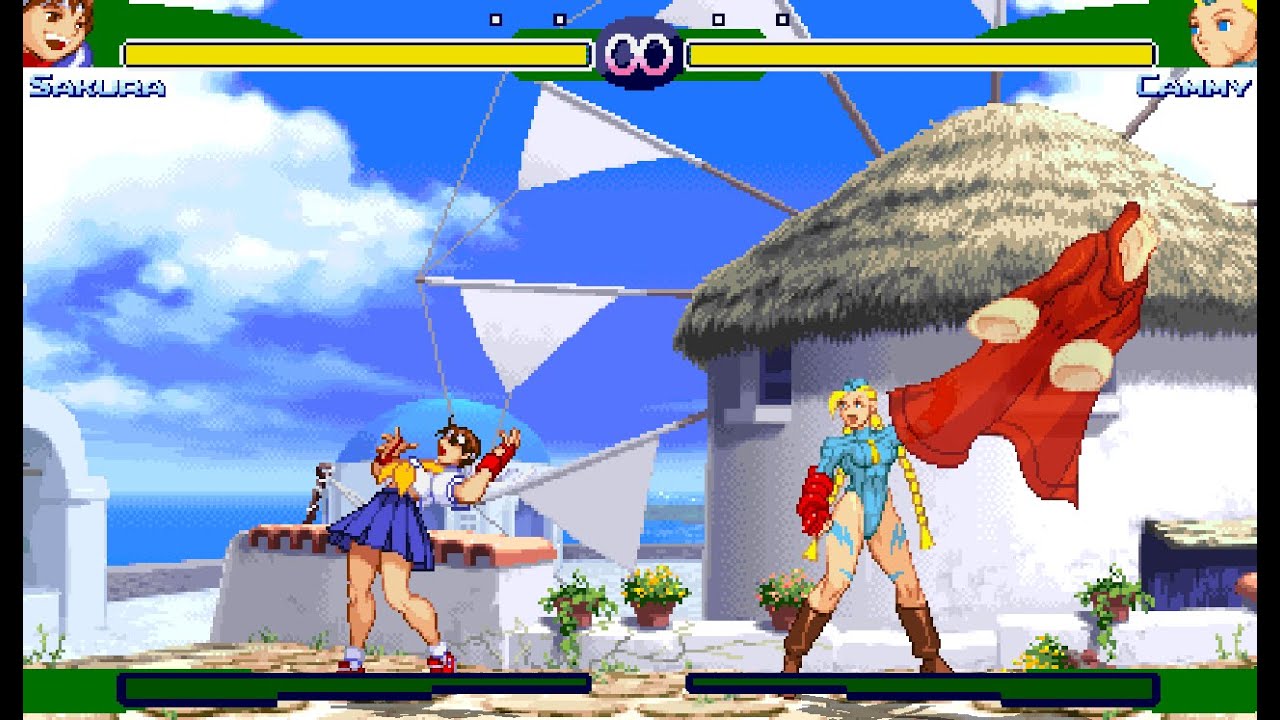 Street Fighter Zero 3 (PotS Style) - Sakura Vs. Cammy