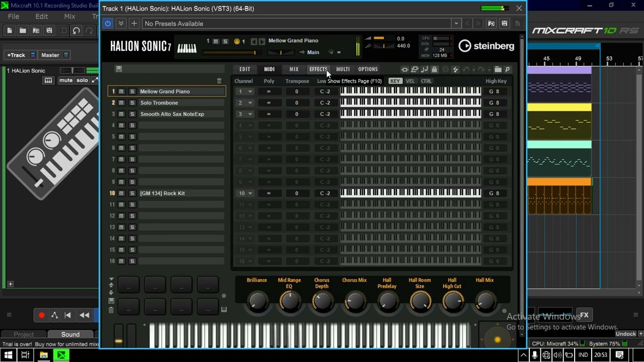 Halion Sonic 7 (demo)