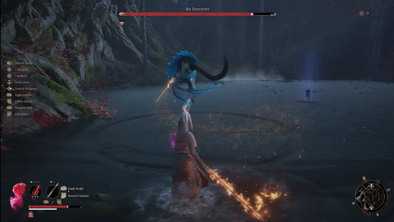 Wuchang: Fallen Feathers Bo Sorcerer Boss Fight