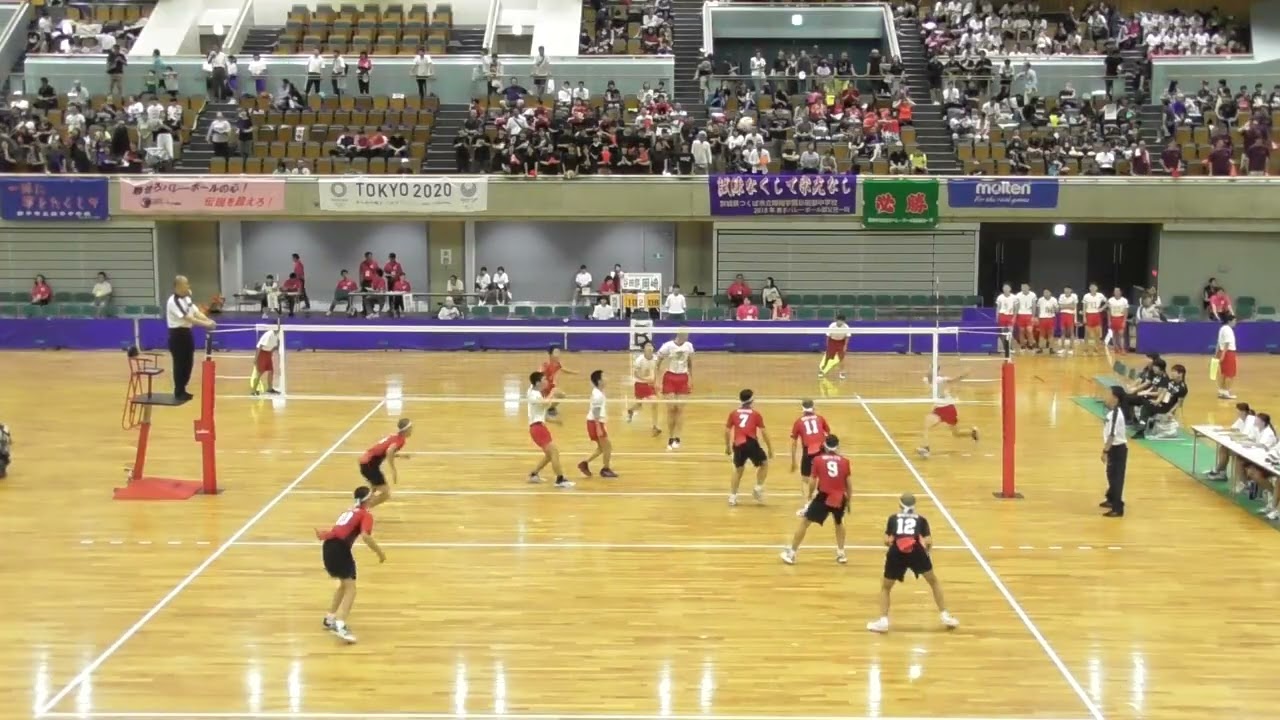 2019全国大会　予選グループ　谷田部VS岡崎　2set