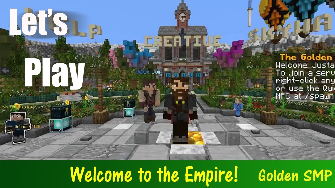 Golden Empire Minecraft SMP: Testing the Waters!