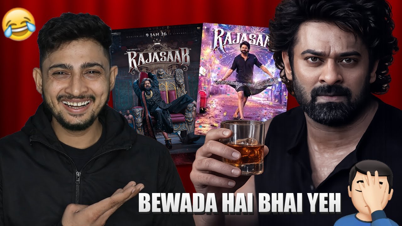 RAJA SAHAB IS A CRINGE FEST 😂😂 its so BAD 💀 PRABHAS RAJA SAHAB ROAST 😂