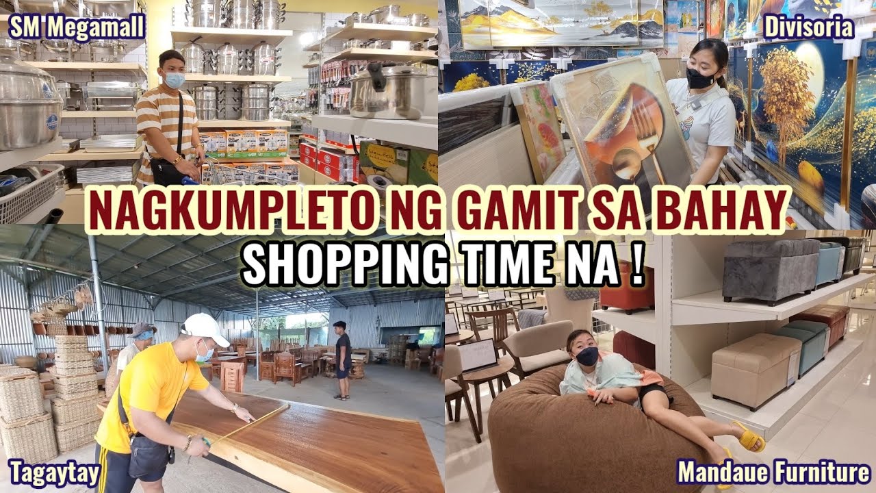 FURNITURE & HOME NEEDS SHOPPING TIME NA! Nagkumpleto Na Ng Gamit Sa Bagong Bahay (Saan Makakamura?)
