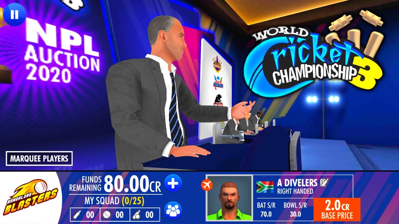 NPL AUCTION  WCC3 LIVE | IPL 2021 | IPL AUCTION 2021 | WCC3 GAMEPALY | REAL CRICKET 21