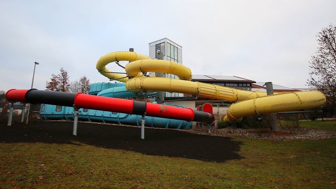 Atlantis Herzogenaurach - Alle Rutschen :: All Water Slides 2016