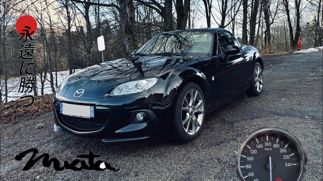 Mazda MX-5 NC,  POV Drive, conduite en montagne  4K 